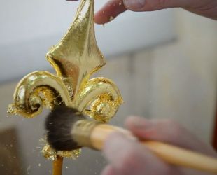 Gilding on metal (French)
