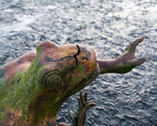 Les sculptures des bassins du Parterre de Latone partent en restauration